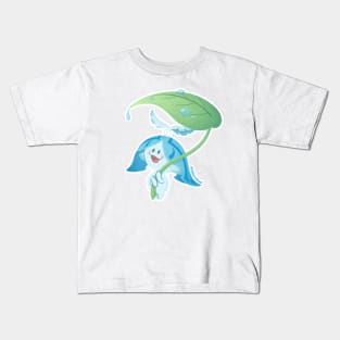 Pastel Aranara - Under the rain Kids T-Shirt